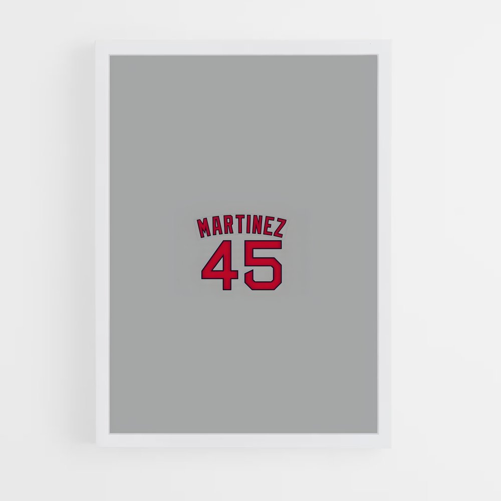 Poster Vagues de Couleurs – affiche Baseball (vue 3)